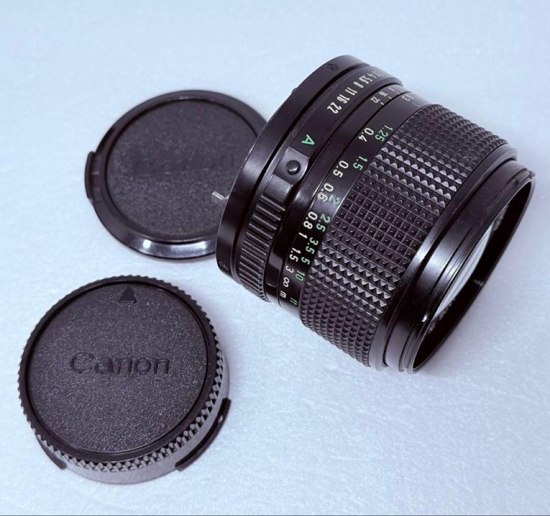 Canon New FD 28mm F2 動作確認済 単焦点レンズ