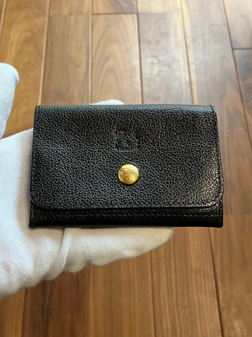 【極美品】イルビゾンテ カードケース 名刺入れ レザー 本革