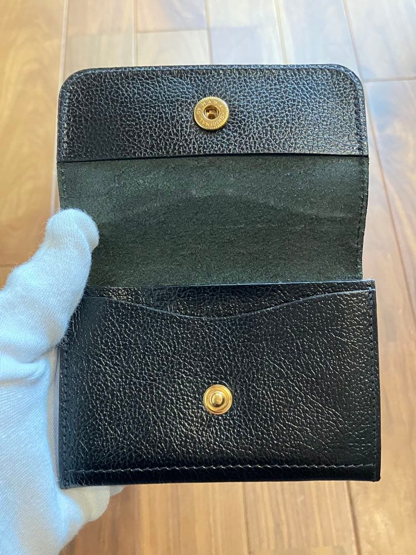 【極美品】イルビゾンテ カードケース 名刺入れ レザー 本革