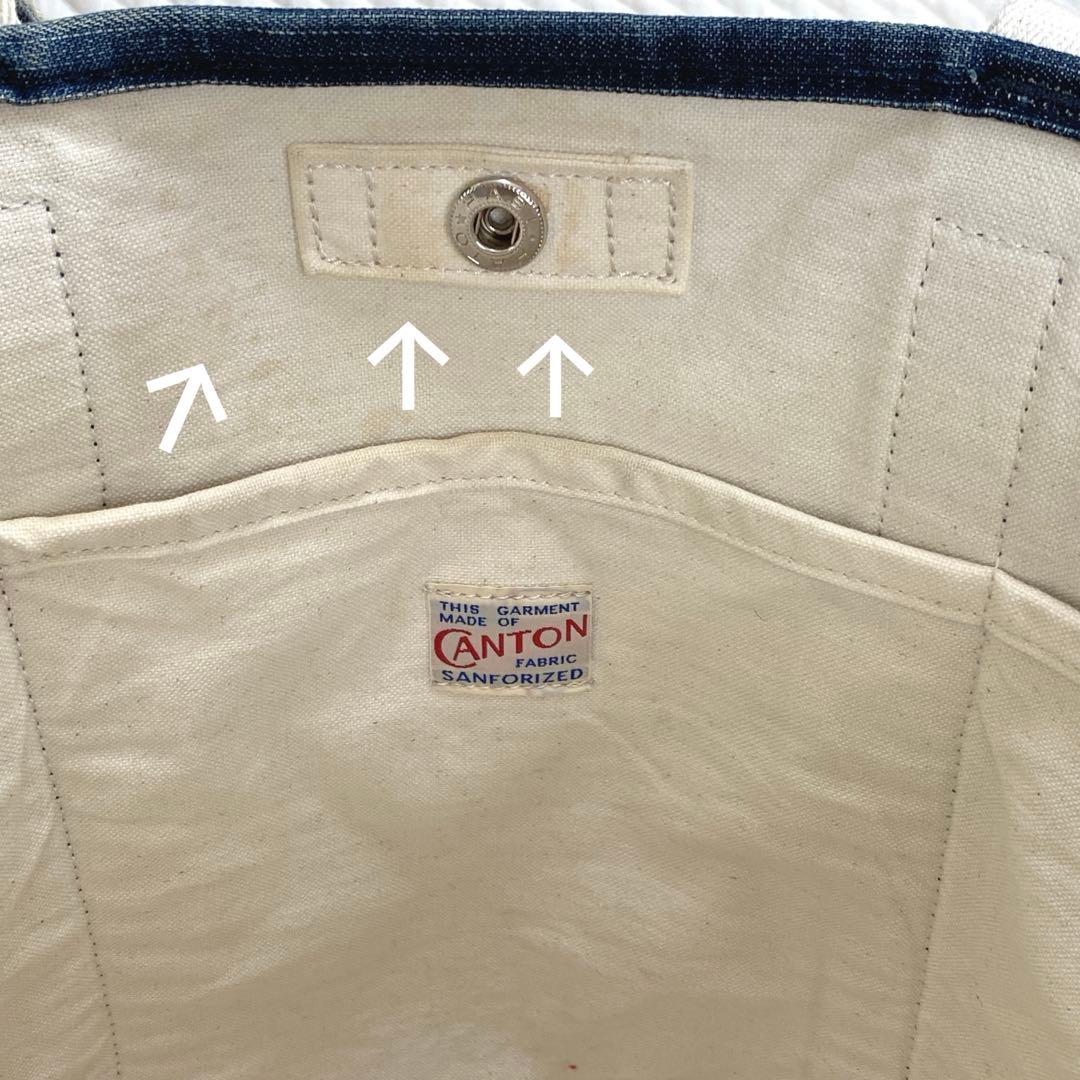 こ*う様 【希少】PORTER×CANTON コラボ インディゴデニム トートバ