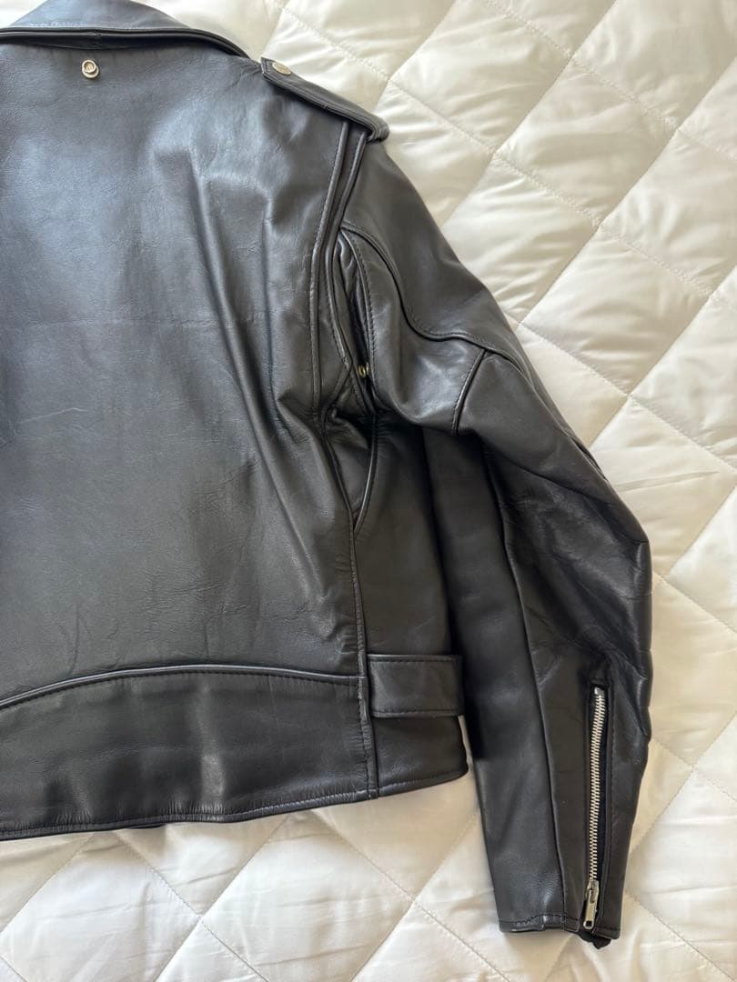 Schott Perfecto ブラックレザー ダブルライダース