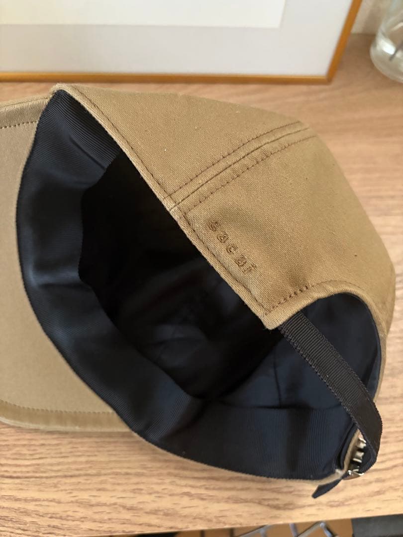 sacai キャップ