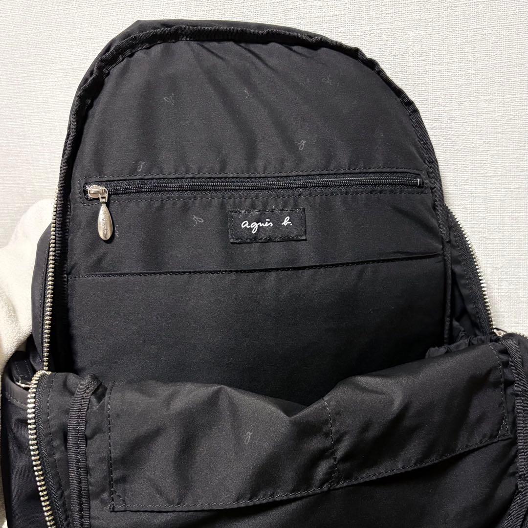 アニエスベー PAS23-07 ナイロン バックパック