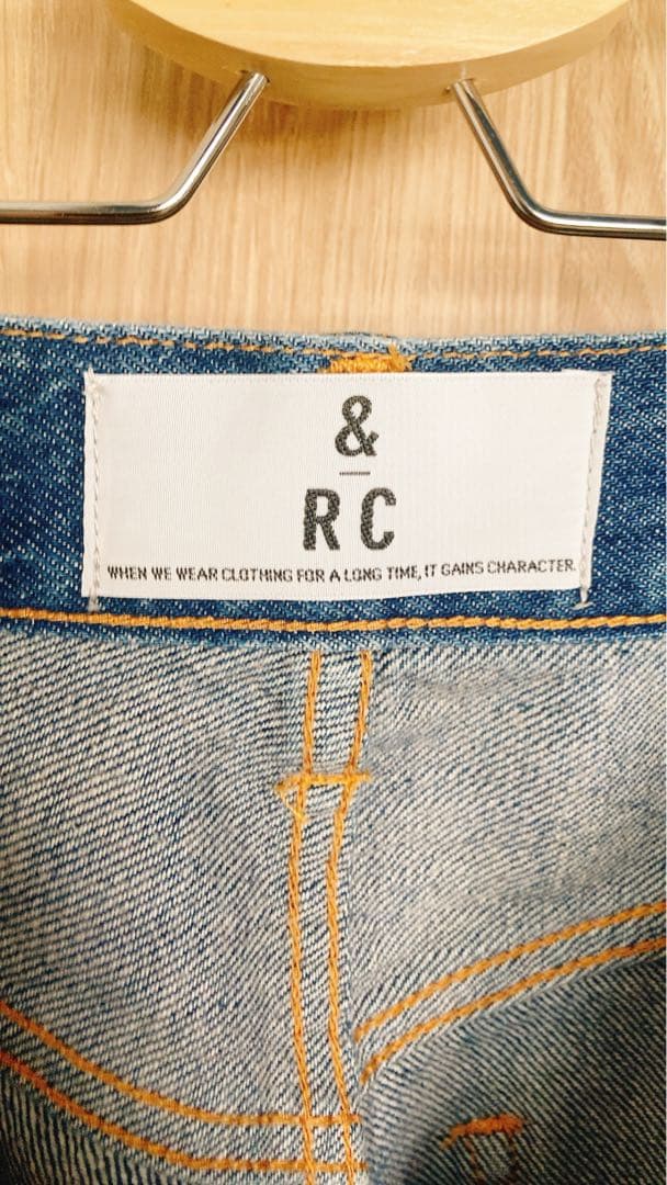 Curensology（カレンソロジー）/＜＆RC＞ カーヴィーデニムパンツ36