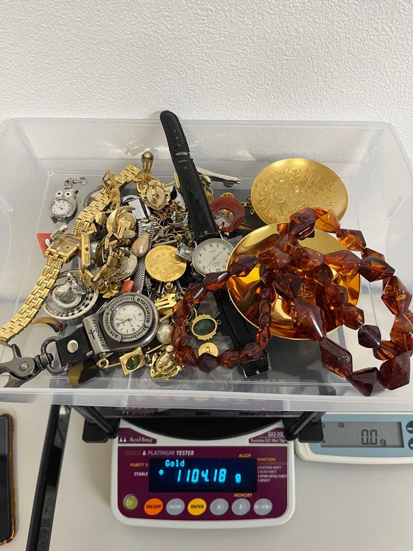 遺品整理　アクセサリー　イミテーションまとめ　約1,000g②