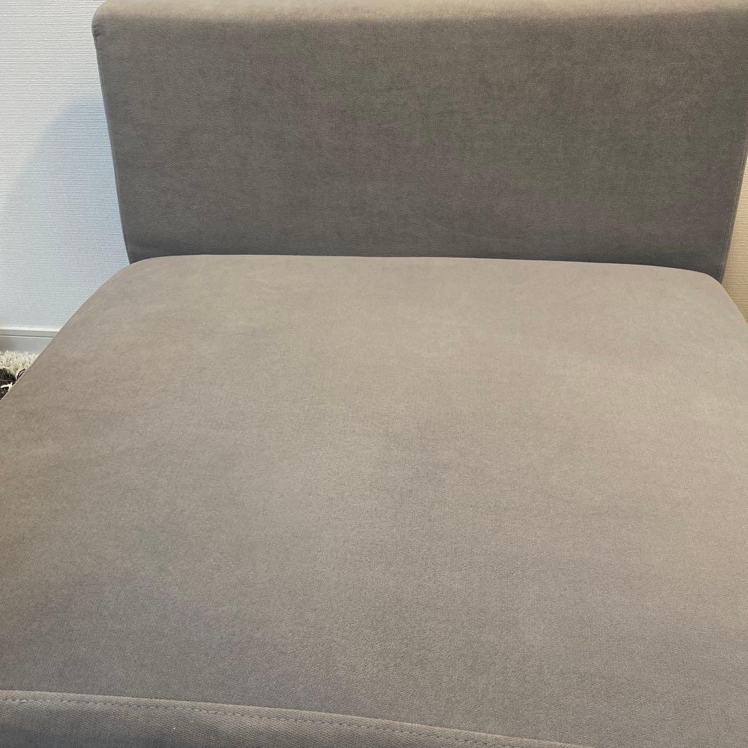 一人がけソファ soroi グレージュ 木製