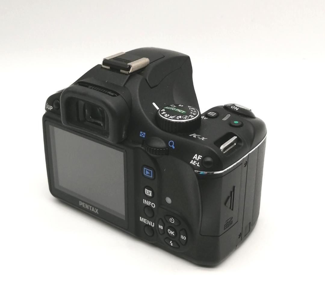 PENTAX デジタル一眼レフカメラ K-x ダブルズームキットブラック