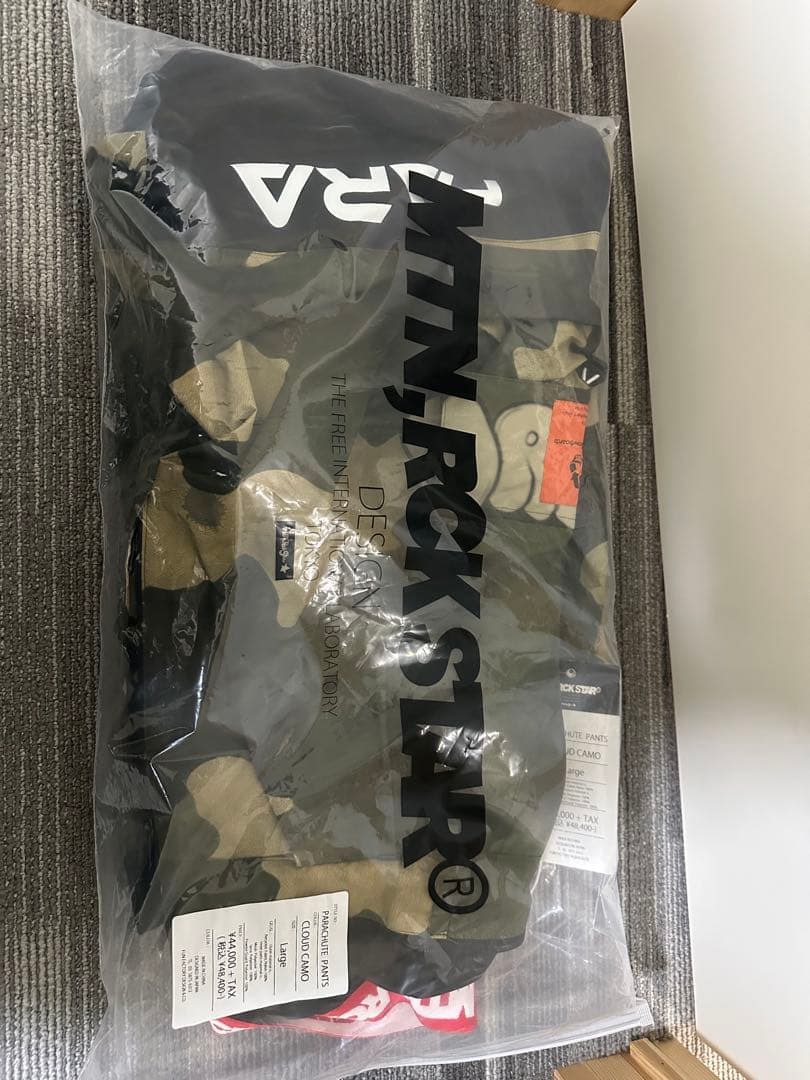 25-26 マウンテンロックスター PARACHUTE PANTS Lサイズ