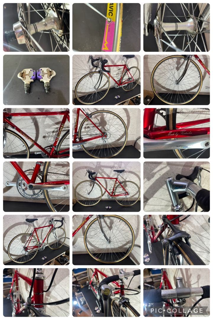 VIGORE クロモリ　チューブラータイヤ　シマノ　600 MAVIC