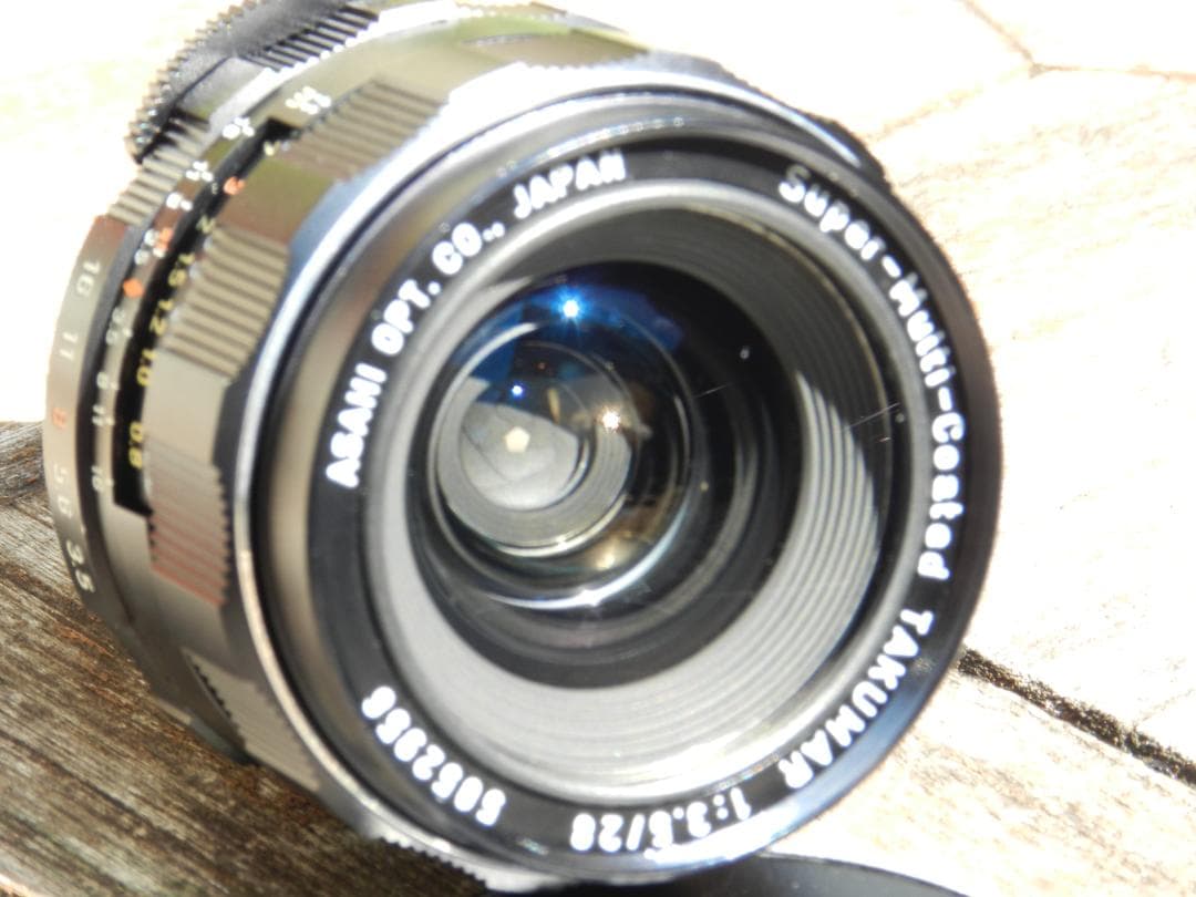 極美品　PENTAX SMC TAKUMAR 28mm f/3.5 即撮影可