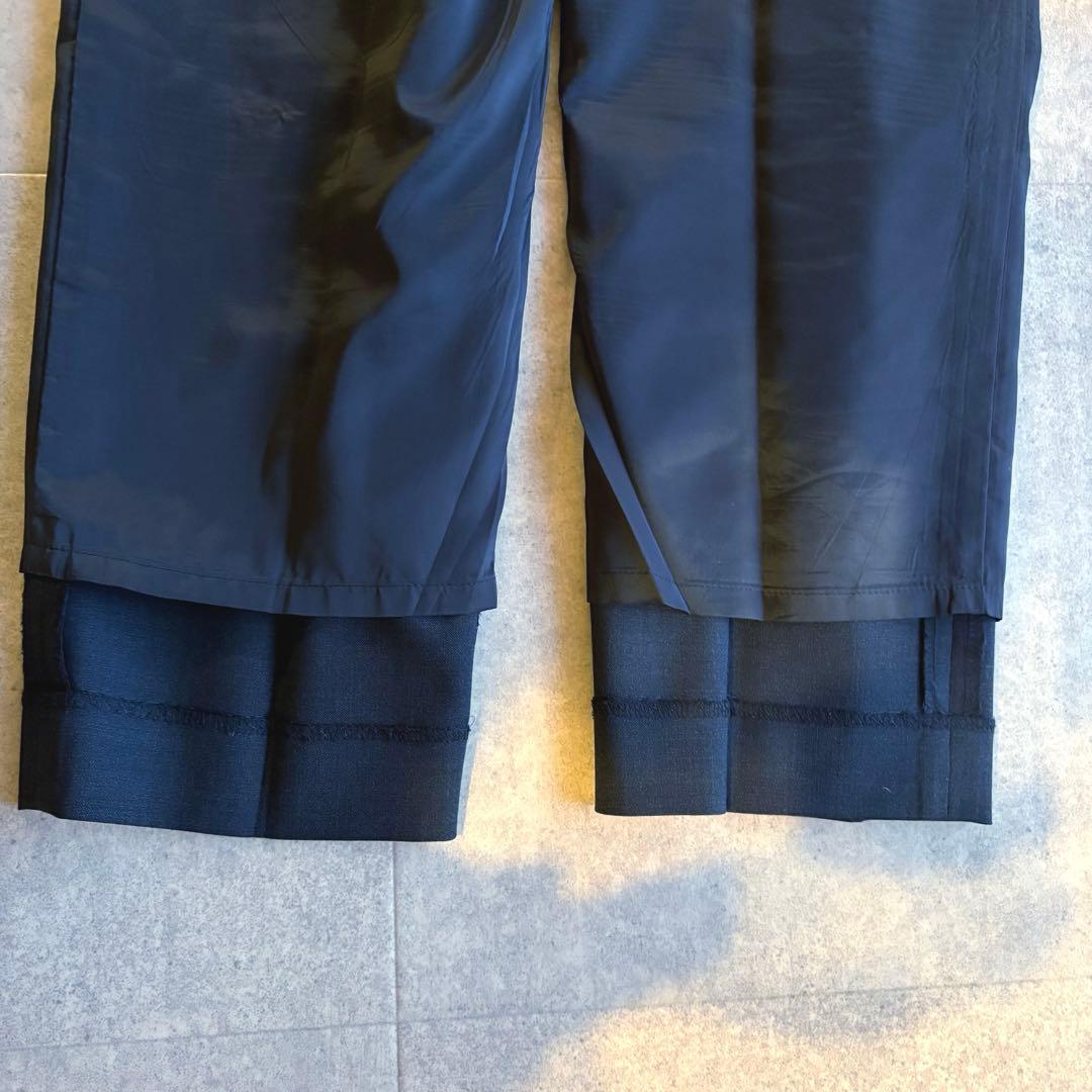 美品✨グリーンレーベルリラクシング カチリラ パンツスーツ 紺 38