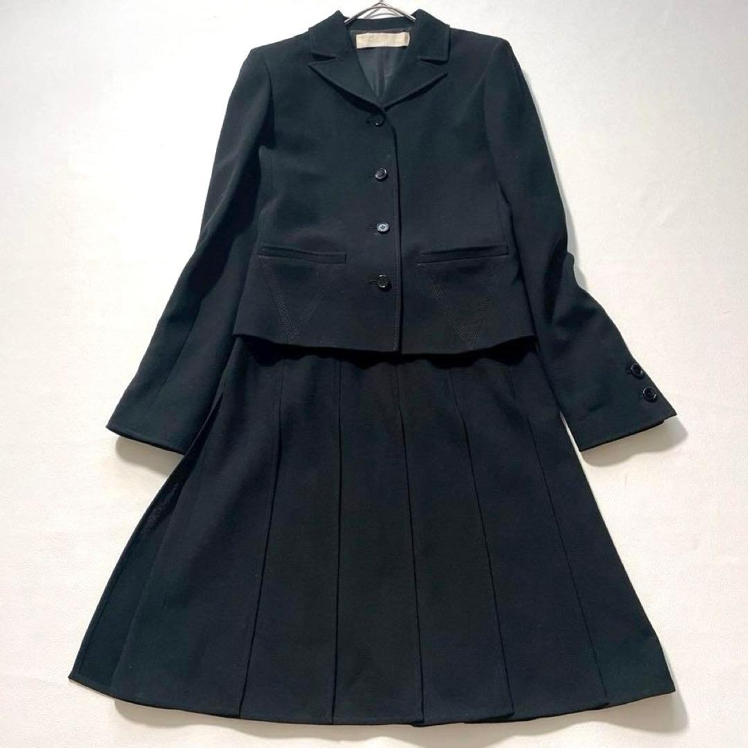 【高級イタリア製】VALENTINO　セットアップ セレモニー フォーマル 濃紺