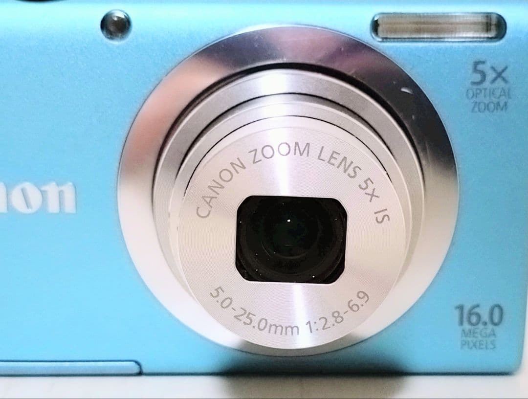 名城　Canon PowerShot A2400 IS キャノン ブルー