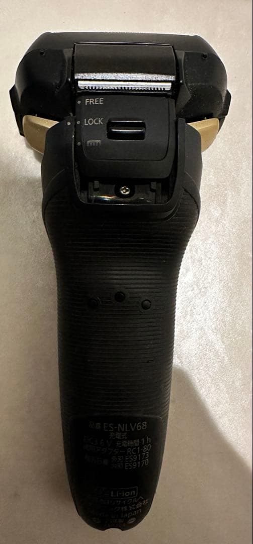 パナソニック 電気シェーバー 5枚刃 使用1ヶ月 美品 付属品完備