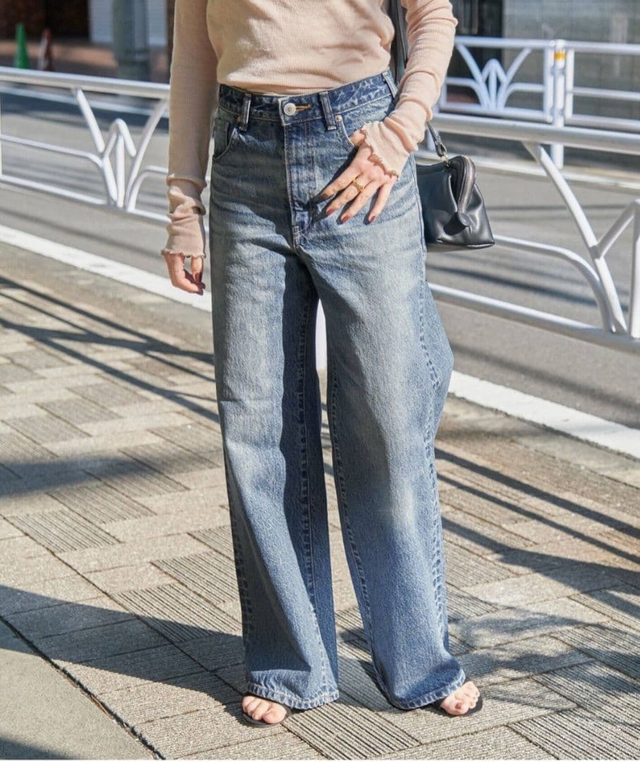 再値下げ【SOMETHING/サムシング】LISA VINTAGE WIDE