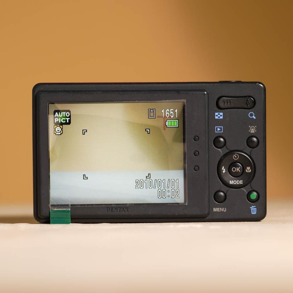 【可愛いすぎるコンデジ】PENTAX optio H90 オレンジ×シルバー