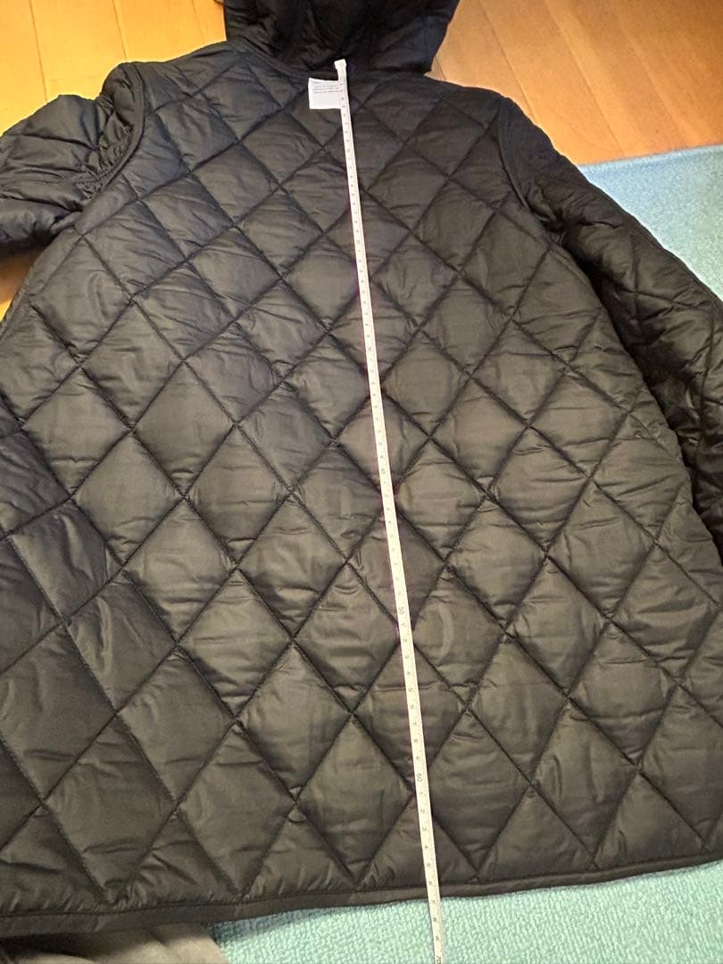 yu-popokiラルフローレン　キルティングリバーシブルロングジャケット