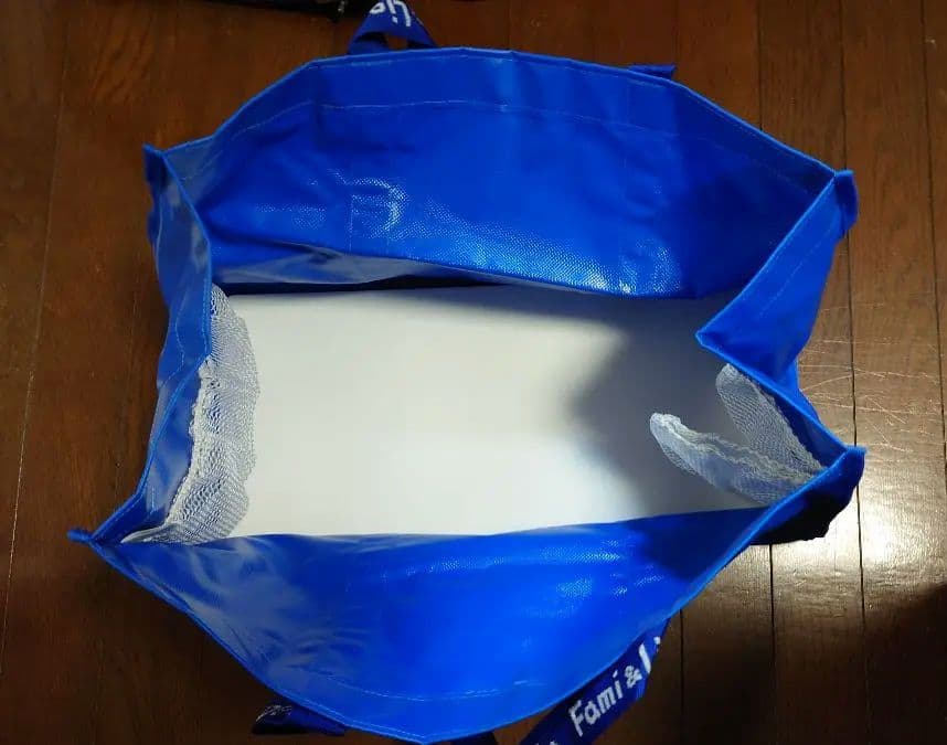 美品　激レア　希少　familiar 大容量 バッグ ブルー