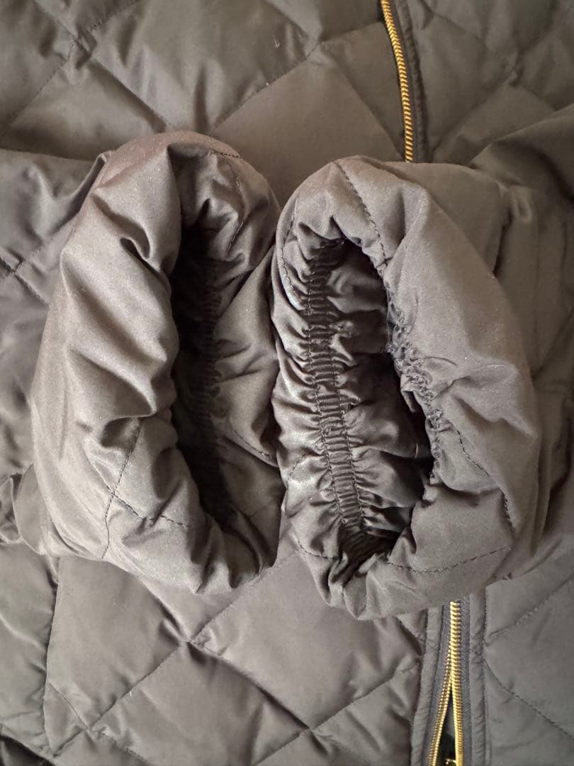 TAION×UNFILO キルティングダウンショート丈ブルゾン 【濃紺】S