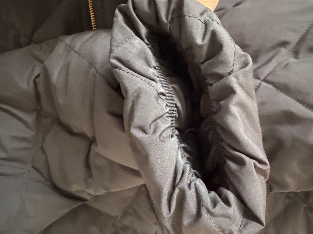 TAION×UNFILO キルティングダウンショート丈ブルゾン 【濃紺】S