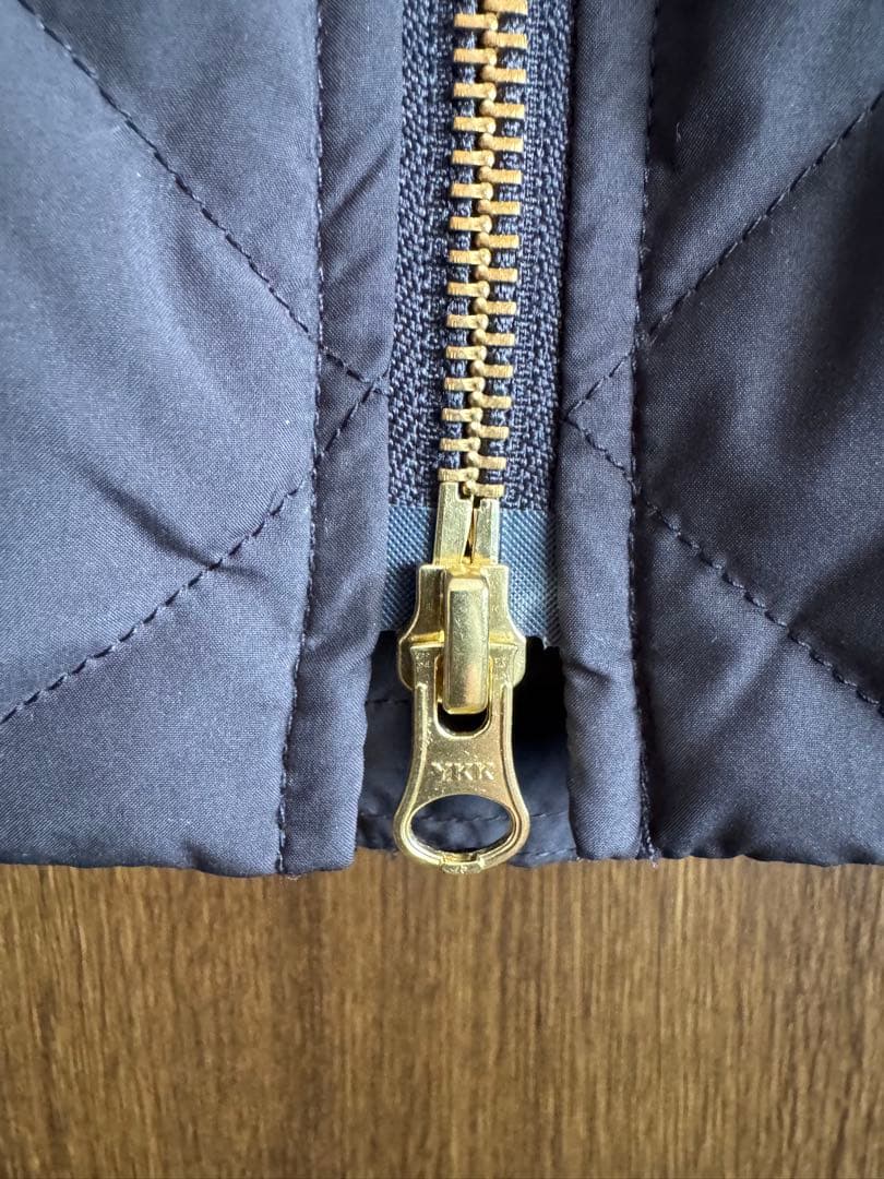 TAION×UNFILO キルティングダウンショート丈ブルゾン 【濃紺】S