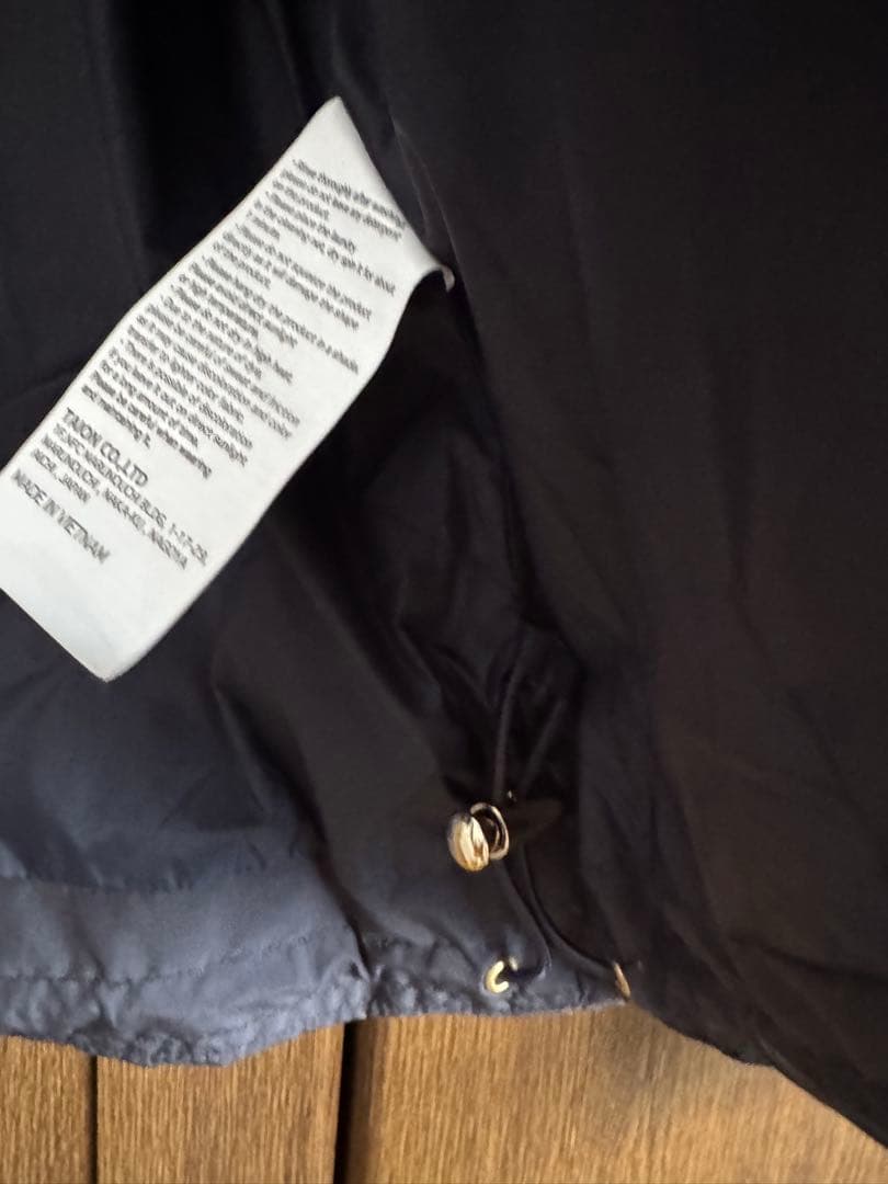 TAION×UNFILO キルティングダウンショート丈ブルゾン 【濃紺】S