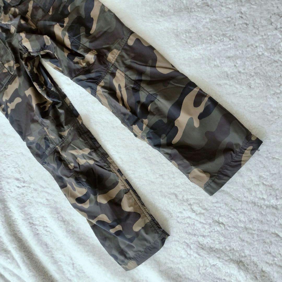 美品 パーリーゲイツ　裏地付き 迷彩柄 ゴルフパンツ XL