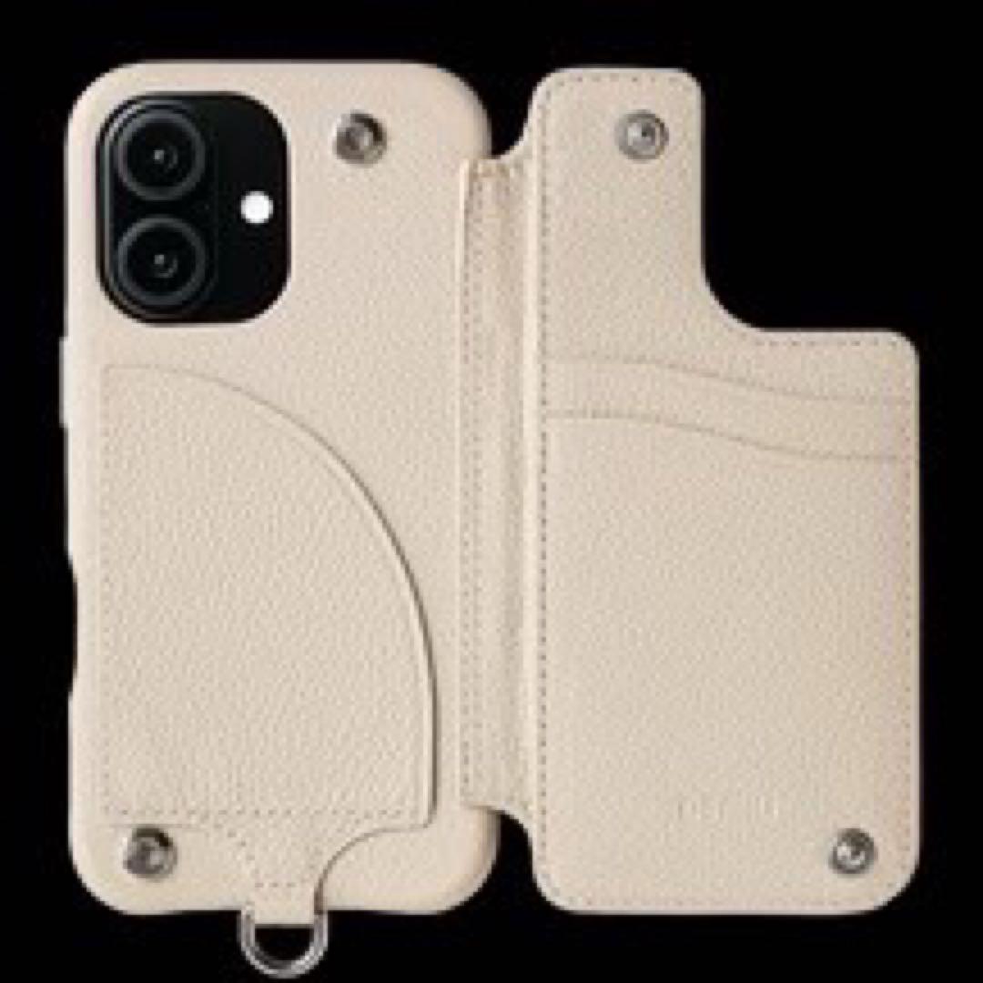 DEMIU iPhone 17用スマホケース ベージュ