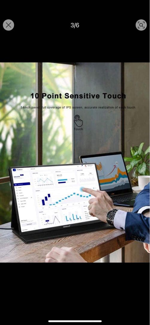 ZEUSLAP P16T 1920*1200P タッチモニター