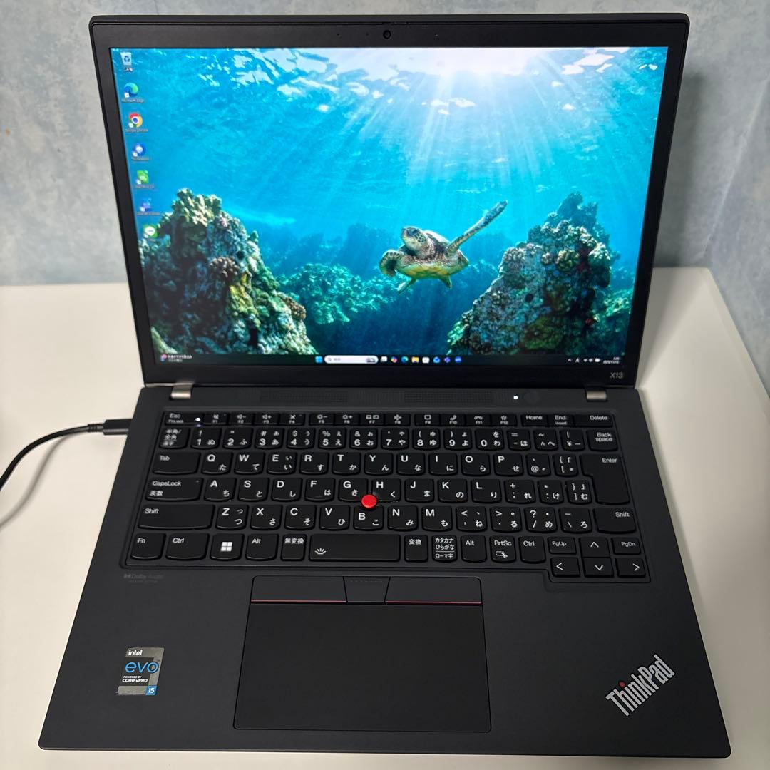 ThinkPad X13Gen2 i5メモリ16GB ⭐️バッテリー99.9%美品