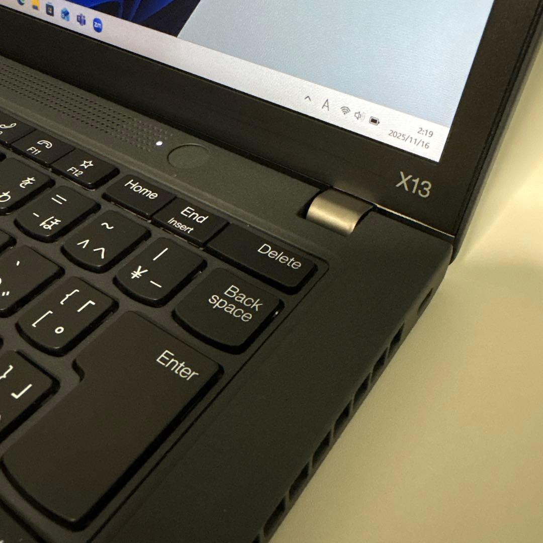 ThinkPad X13Gen2 i5メモリ16GB ⭐️バッテリー99.9%美品