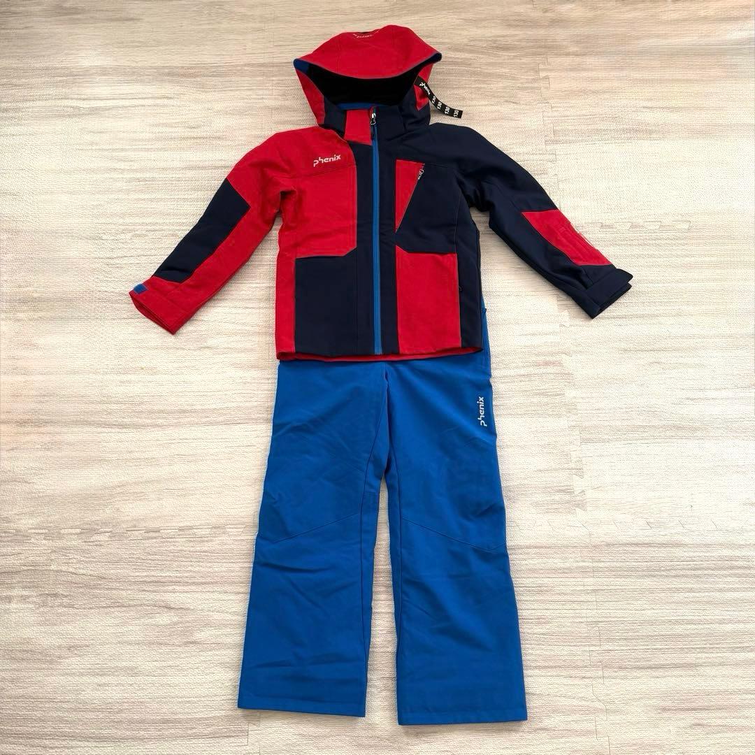phenix キッズ　スキーウェア　スノボウェア　130 上下　グローブ付き