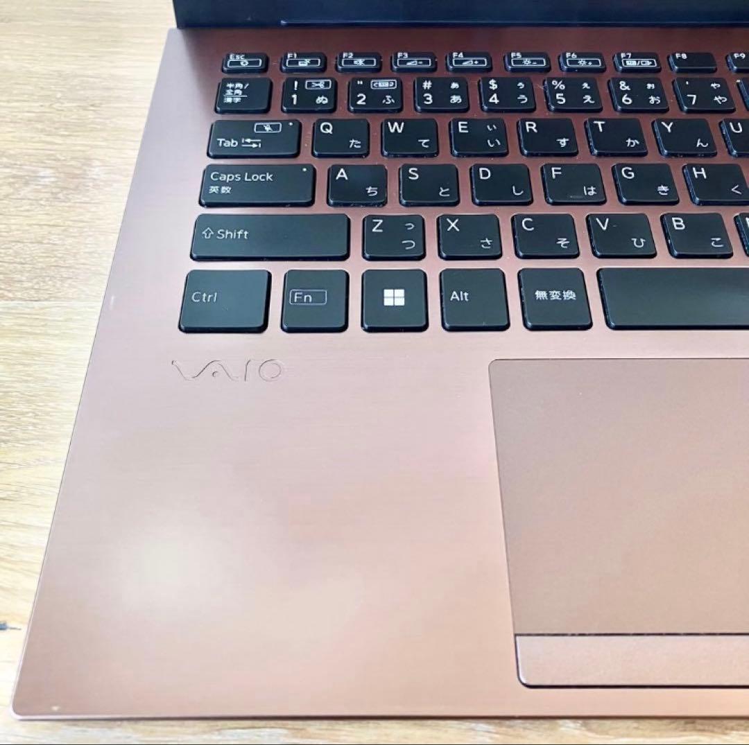 VAIO 32GB i7 SSD512GBタッチ軽量Windows11ノートPC