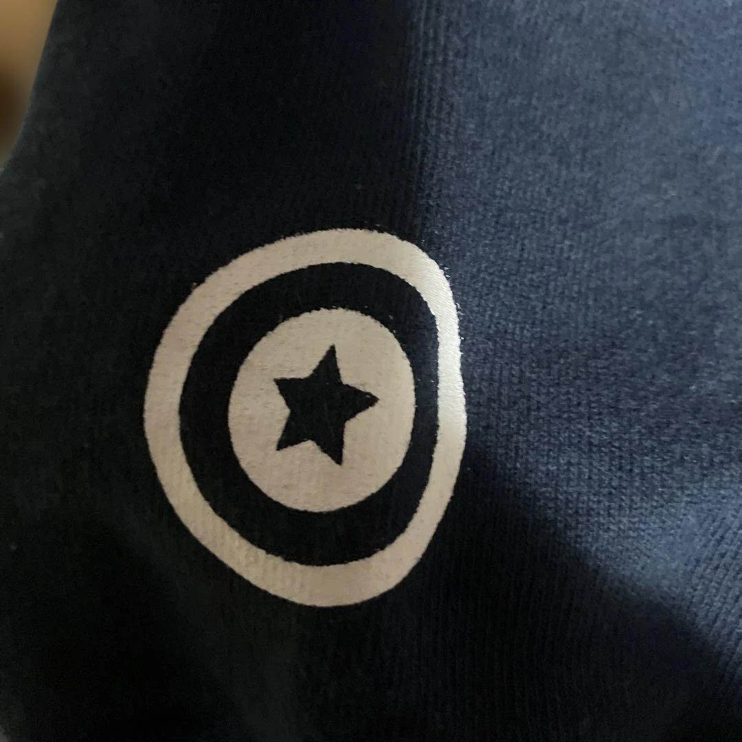 A BATHING APE シャーク　ジップパーカー/L/コットン