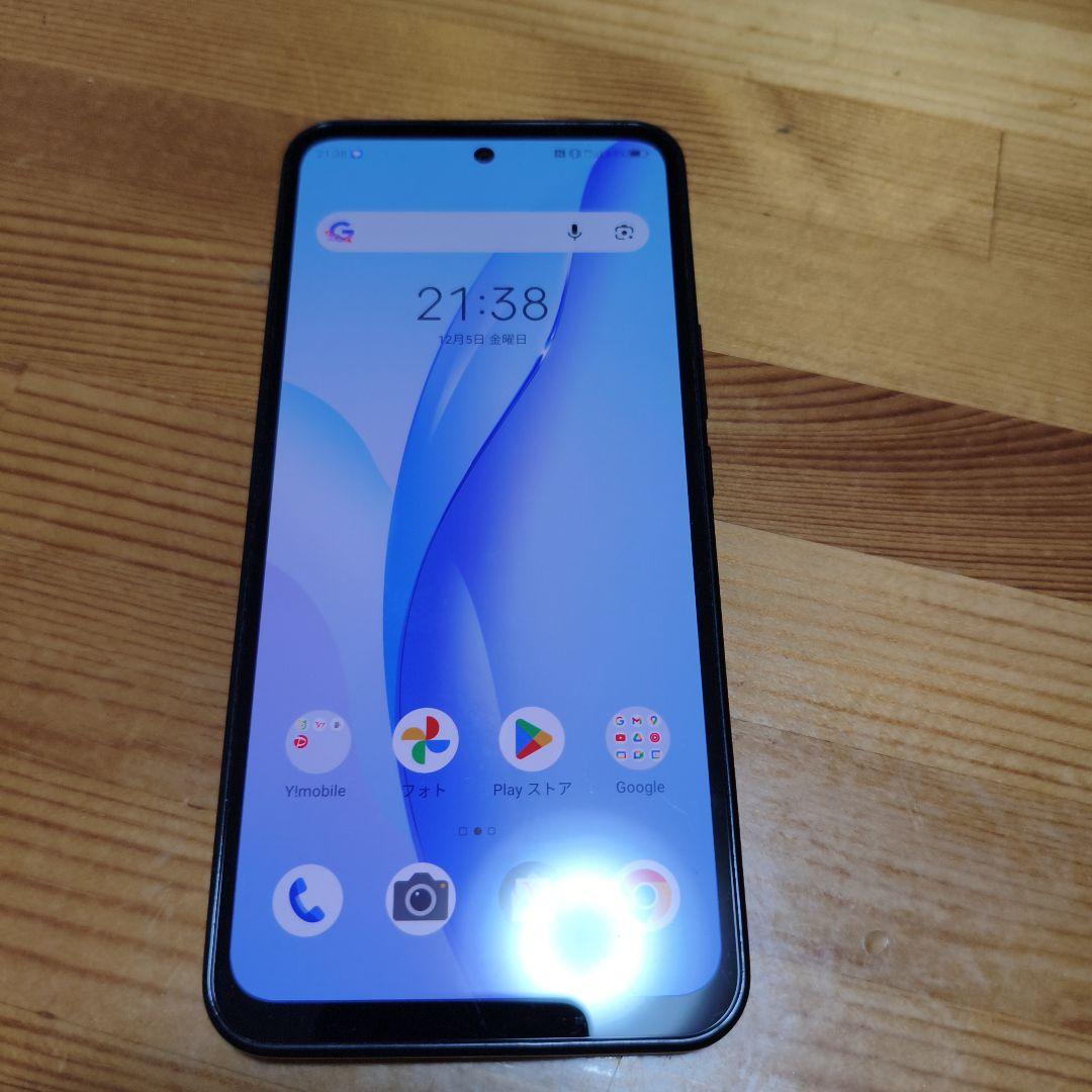 ZTE libero 5G ⅲ ブラックスマートフォン