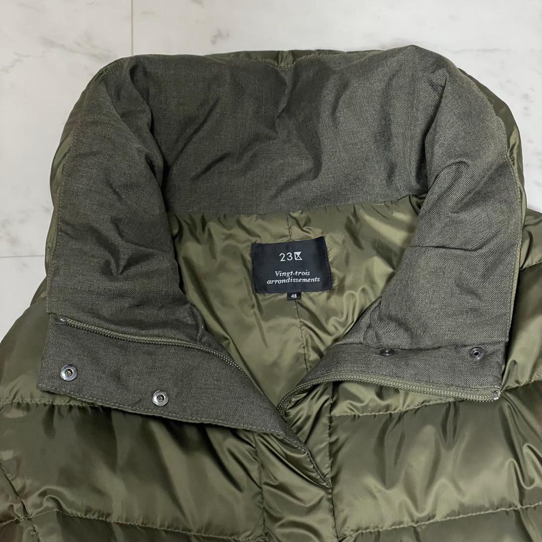 き*ま様 最終オークション‼️大きいサイズ46 ✨未使用級✨23区 ダウンコート