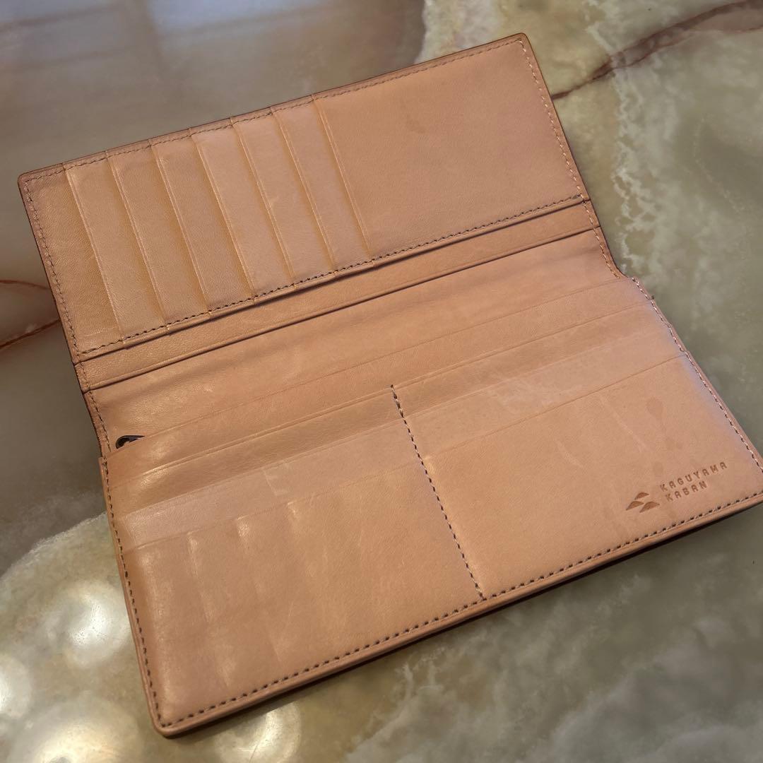 香久山鞄のオイルバケッタ長財布