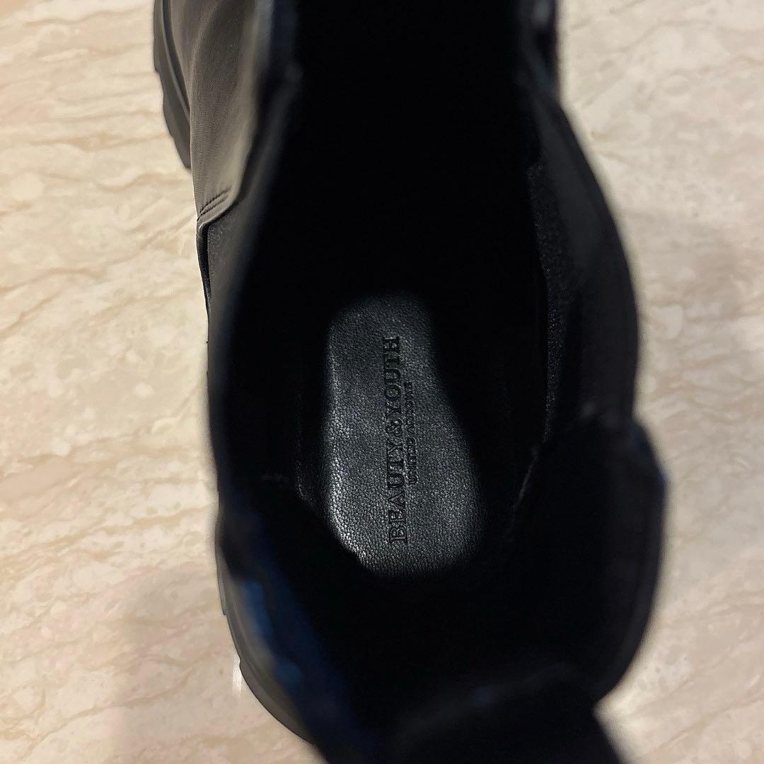 極美品✨️ユナイテッドアローズ サイドゴアブーツ　晴雨兼用 36