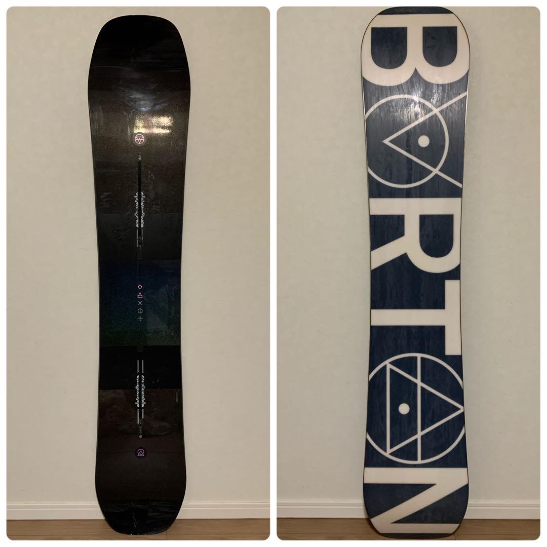 【@6】18-19 BURTON Custom X 154cm キャンバー