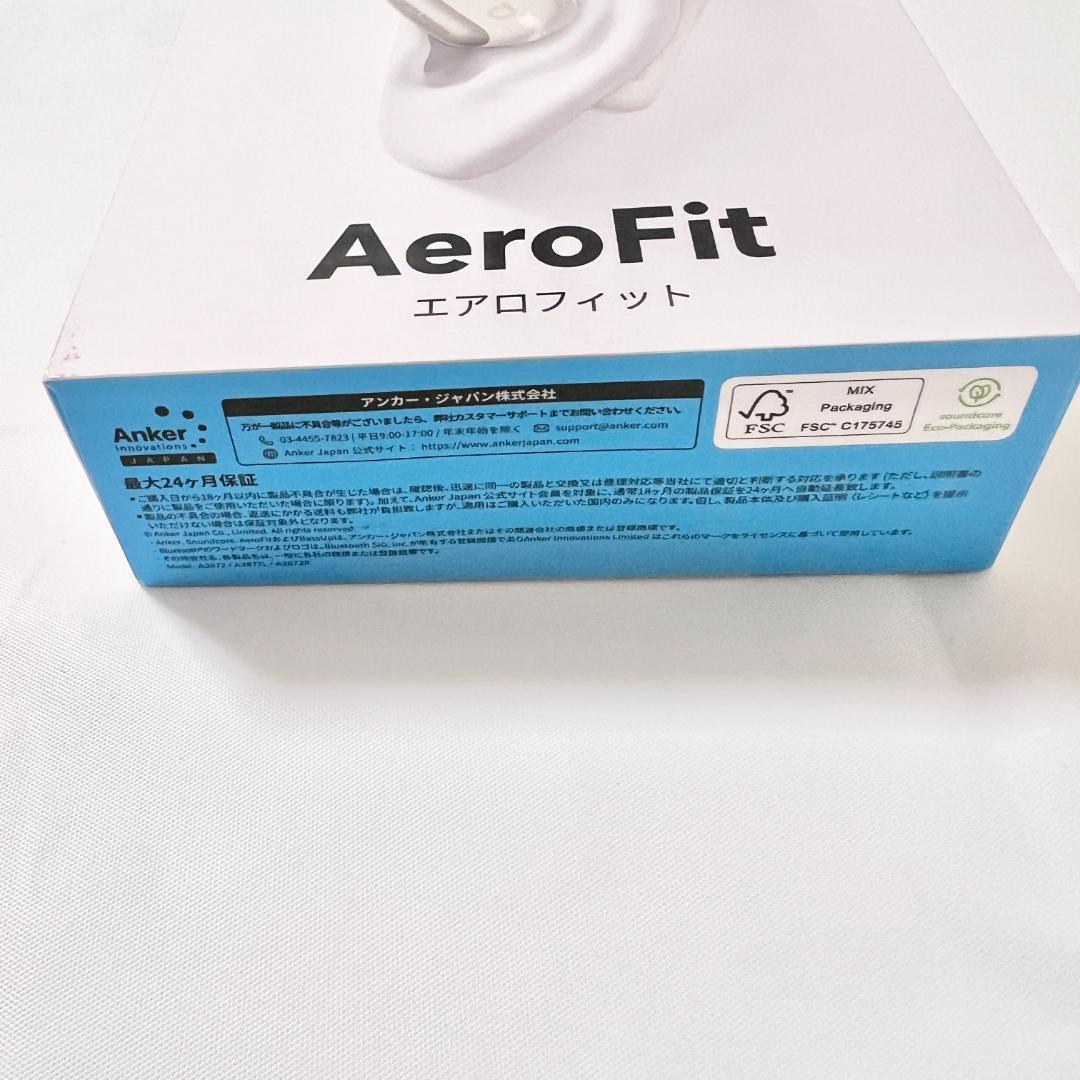 新品未使用 ワイヤレスイヤホン サウンドコア AeroFit オープンイヤー
