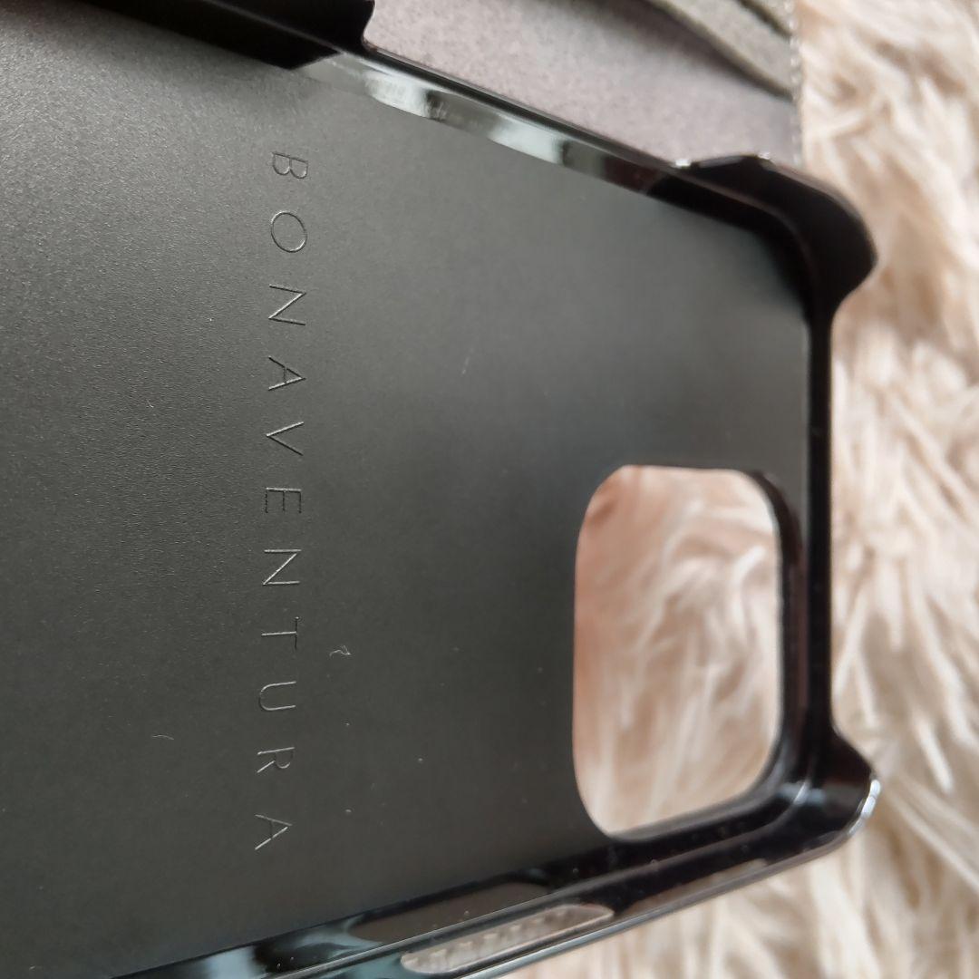 美品✨BONAVENTURA iPhone 13pro グレー 手帳型