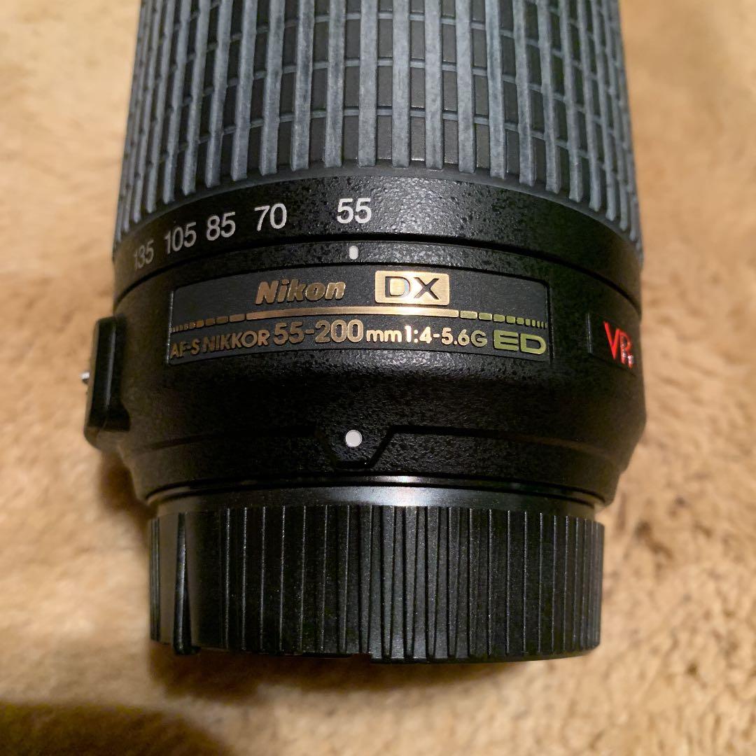 ニコン Nikon DX AF-S 55-200 F1.4-5.6G ED VR