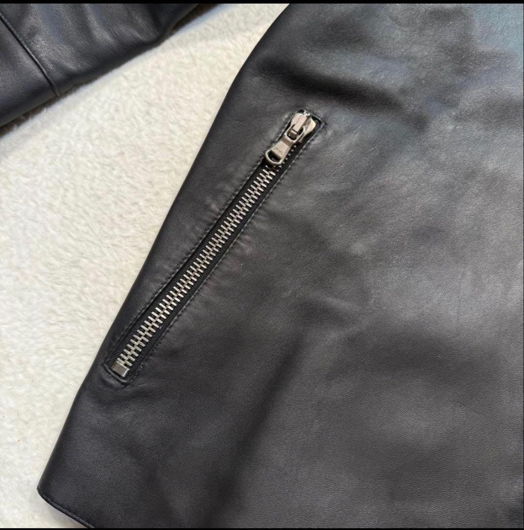 DENIM×tomrrowland別注 シングルライダースジャケット M 羊革