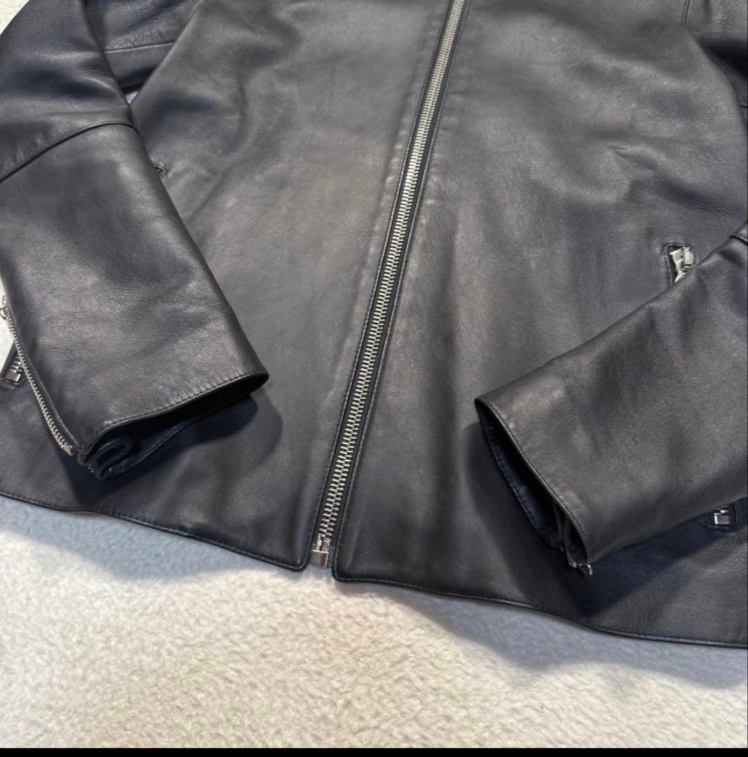 DENIM×tomrrowland別注 シングルライダースジャケット M 羊革