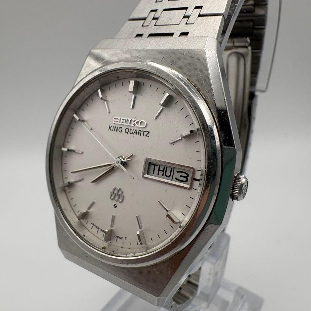 ＜商品タイトル＞ 006【訳あり】SEIKO キングクォーツ9923-7000
