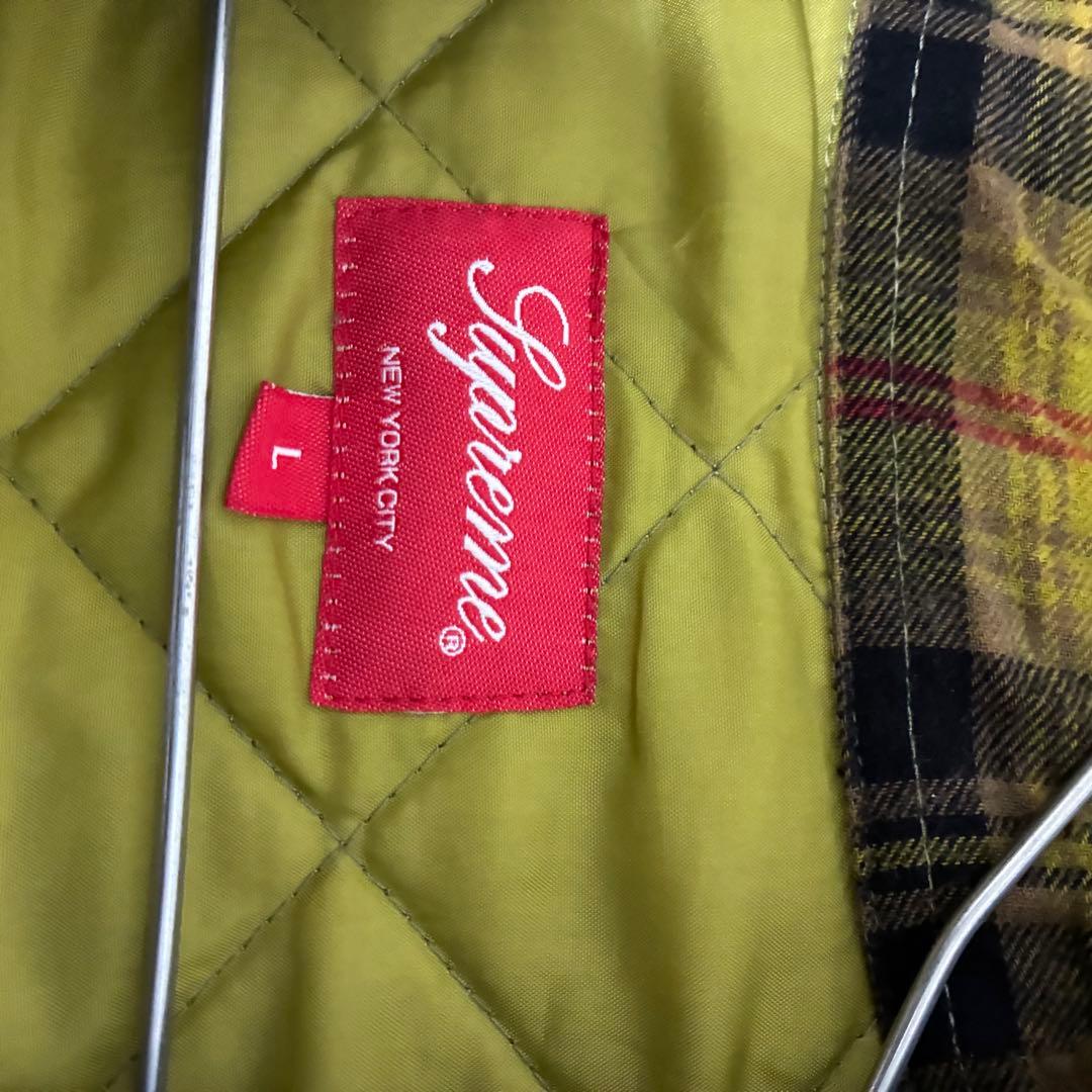 supreme ネルシャツ　厚手