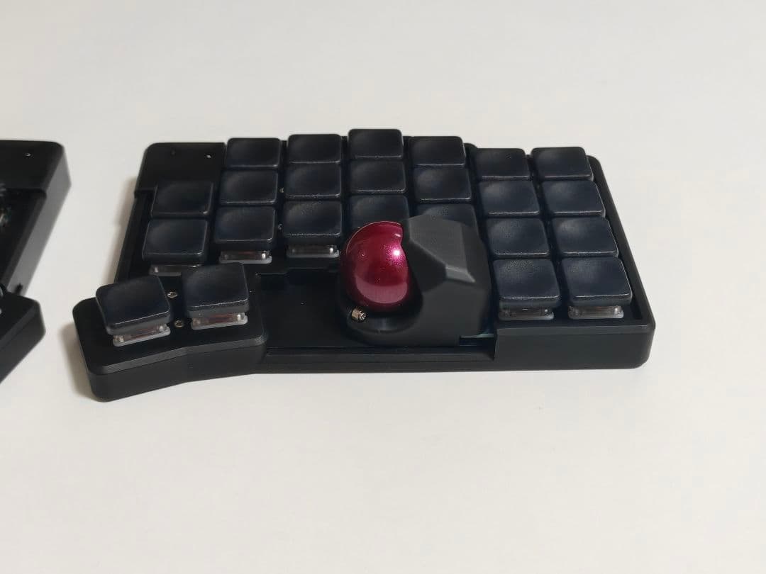 Glove51tb 完成品 低背トラボ ロープロファイル 無線接続 ブラック