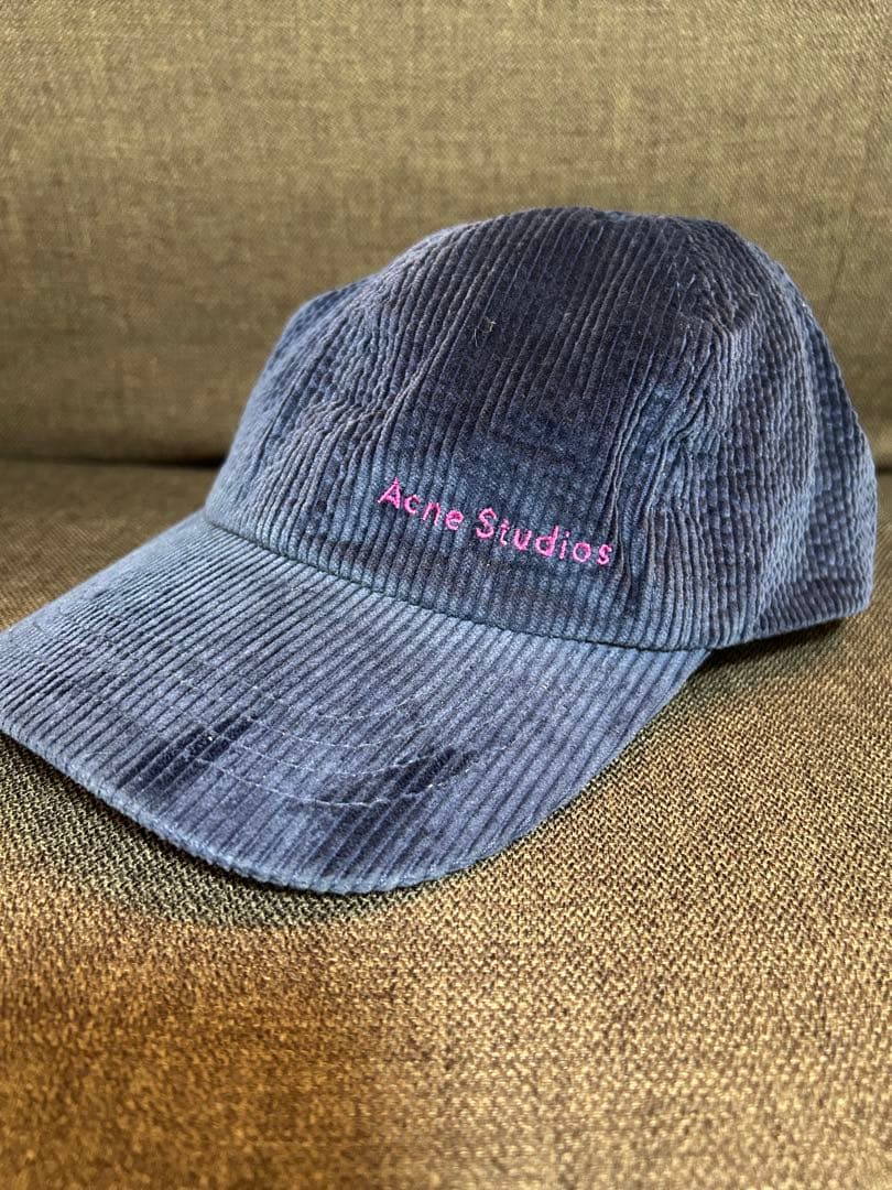 限界値下げ　美品『ACNE STUDIOS』コーデュロイ　キャップ