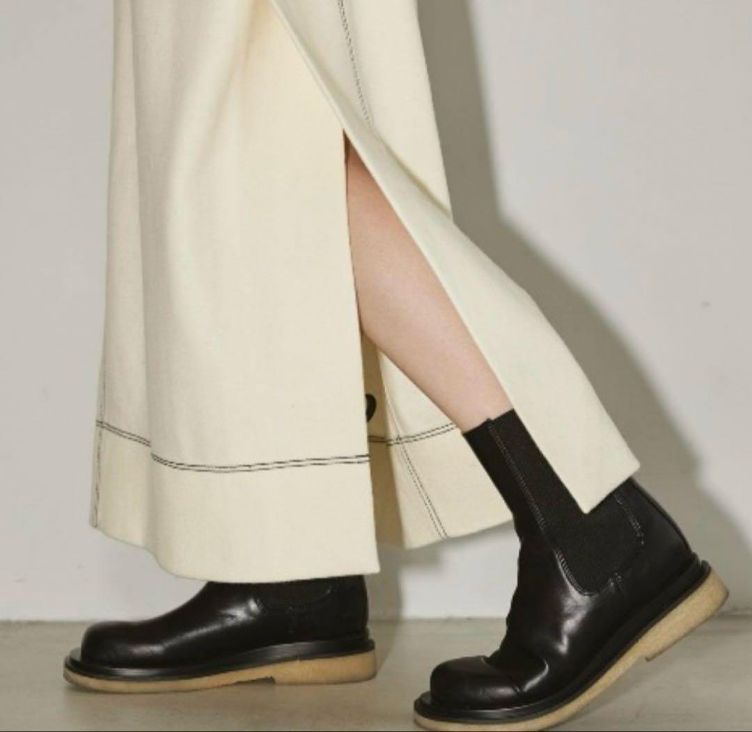 TODAYFUL LeatherMiddleBoots サイドゴアブーツ　38