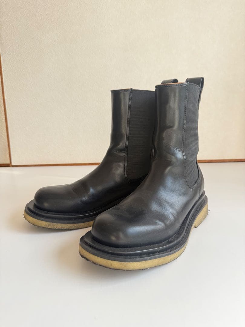 TODAYFUL LeatherMiddleBoots サイドゴアブーツ　38